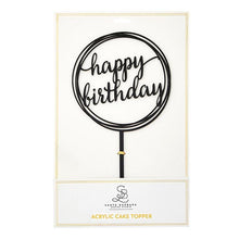 Load image into Gallery viewer, Happy Birthday Cake Topper
