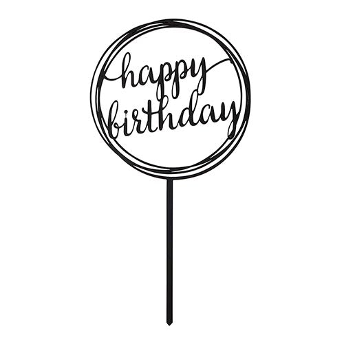 Happy Birthday Cake Topper