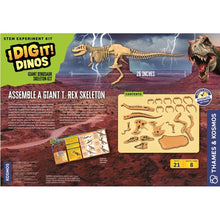 Load image into Gallery viewer, Giant Dinosaur Skeleton Kit (T-Rex)
