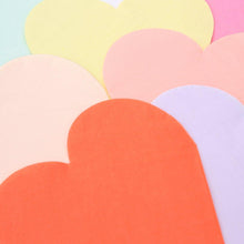 Load image into Gallery viewer, Meri Meri Party Palette Heart Large Napkins
