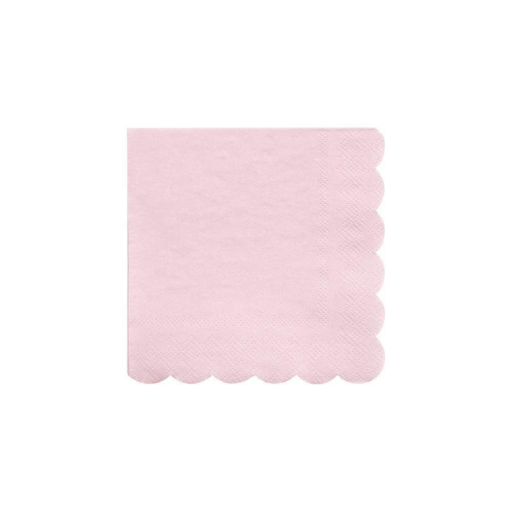 Meri Meri Pale Pink Small Napkin (set of 20) - Simply Eco