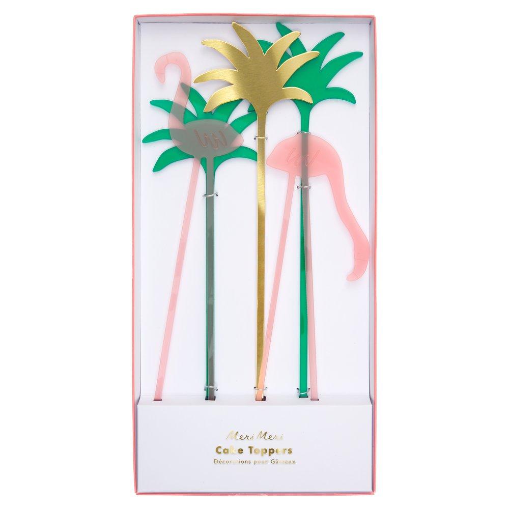 Meri Meri Flamingo Cake Topper