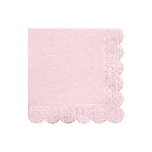 Meri Meri Pale Pink Large Napkin - Simply Eco