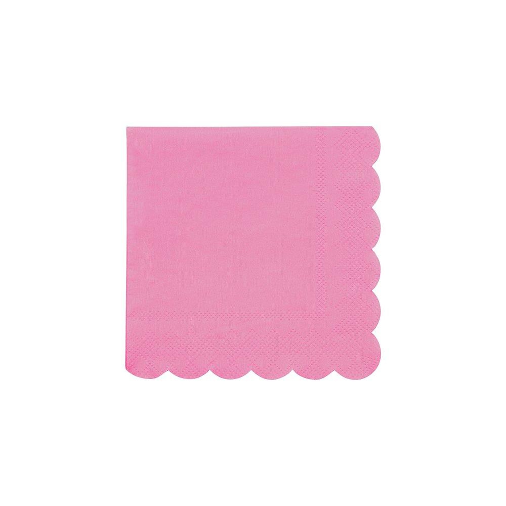 Meri Meri Deep Pink Small Napkin (set of 20) - Simply Eco