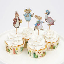 Load image into Gallery viewer, Meri Meri Peter Rabbit Characters Cupcake Kit
