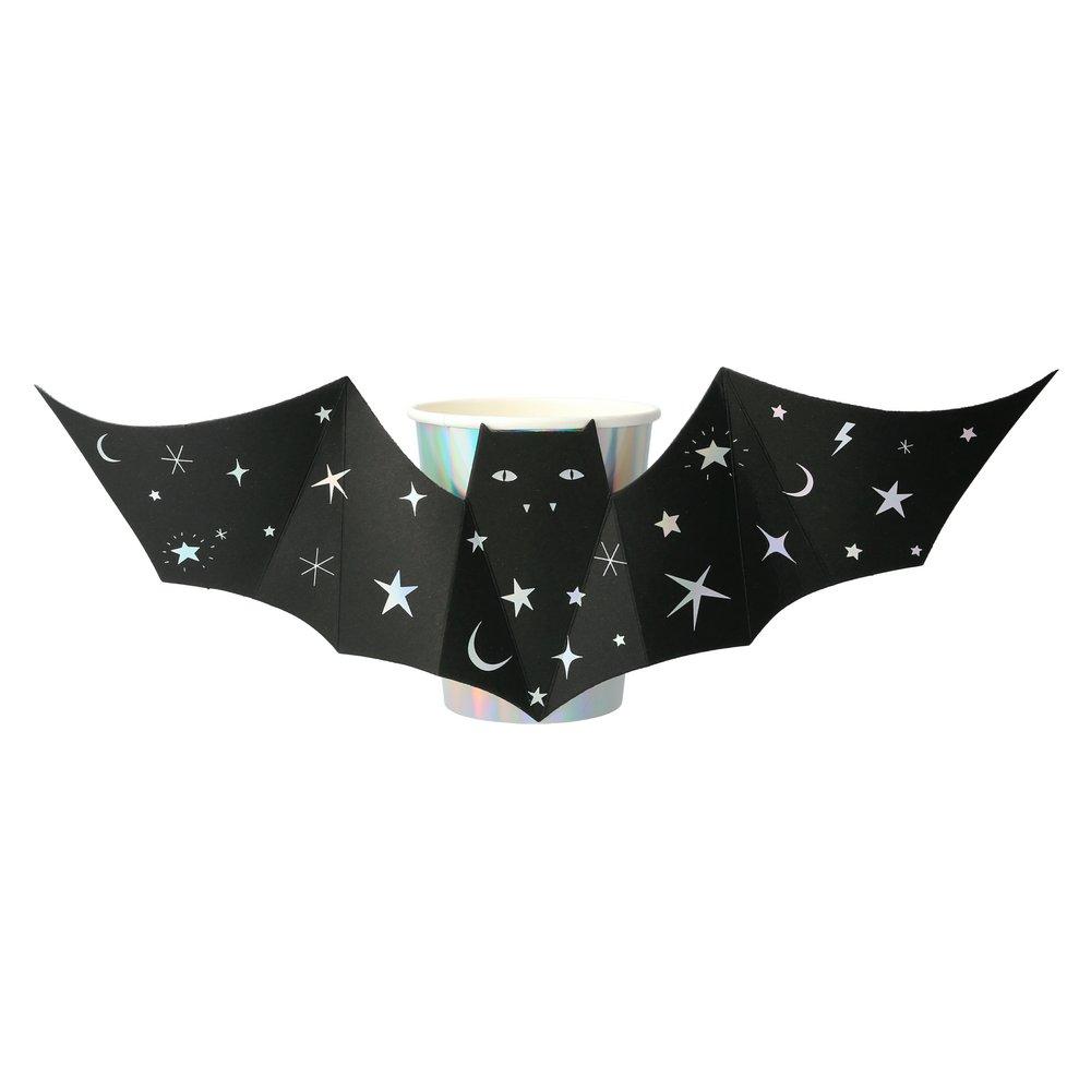 Meri Meri Sparkle Bat Cups