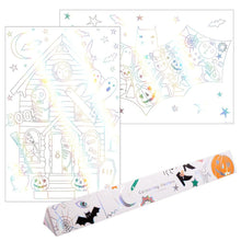 Load image into Gallery viewer, Meri Meri Halloween Colouring Poster
