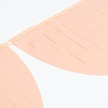 Load image into Gallery viewer, Meri Meri Peach Tissue Paper Scallop Garland
