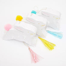 Load image into Gallery viewer, Meri Meri Leaping Bunny Pinata Favors (set of 3)
