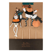 Load image into Gallery viewer, Meri Meri Halloween Dancing Figures Cake Topper
