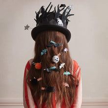 Load image into Gallery viewer, Meri Meri Halloween Pom Pom Hair Clips
