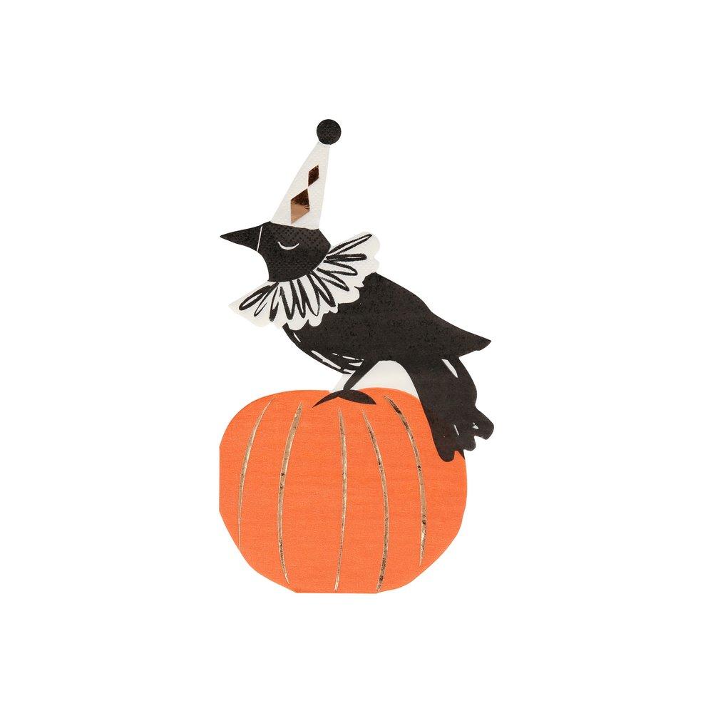 Meri Meri Vintage Halloween Crow Napkin