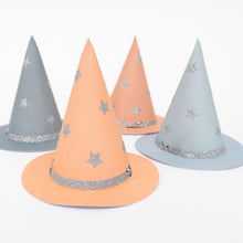 Load image into Gallery viewer, Meri Meri Pastel Mini Witch Hats
