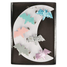 Load image into Gallery viewer, Meri Meri Halloween Bat Hair Clips
