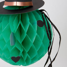 Load image into Gallery viewer, Meri Meri Vintage Halloween Honeycomb Heads (set of 4)
