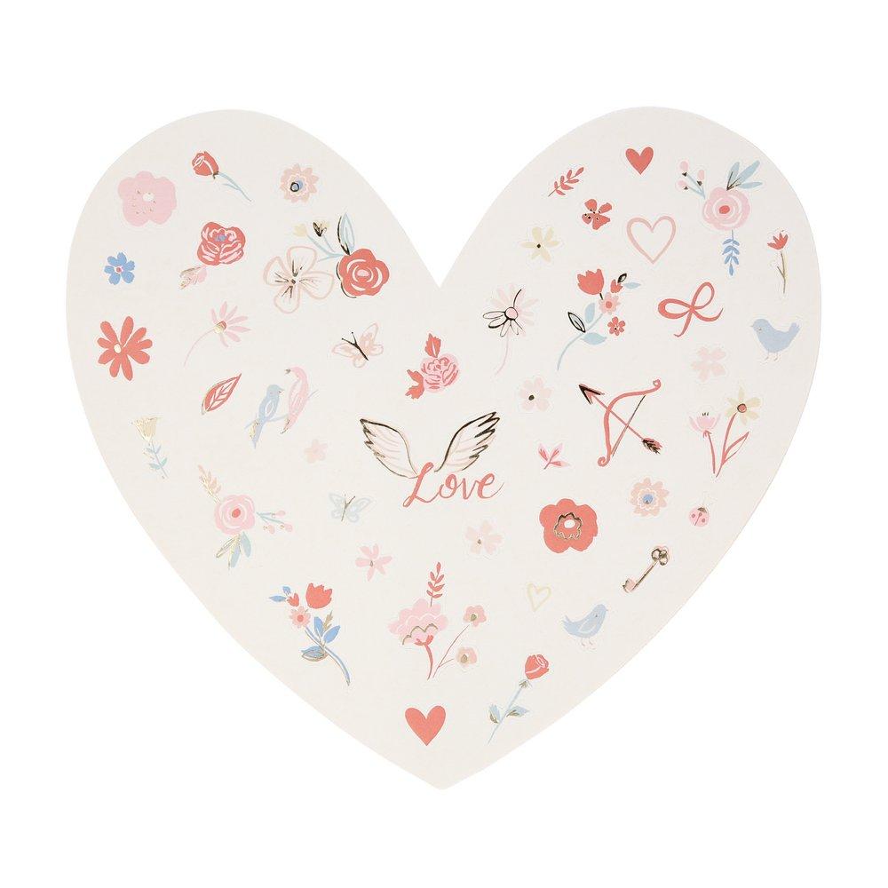 Meri Meri Valentine's Day Mini Stickers (Set of 5)