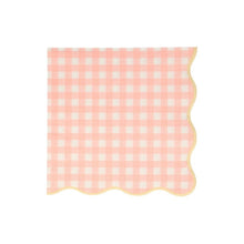 Load image into Gallery viewer, Meri Meri Gingham Large Napkins (set of 20)
