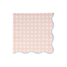 Load image into Gallery viewer, Meri Meri Gingham Large Napkins (set of 20)
