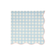 Load image into Gallery viewer, Meri Meri Gingham Large Napkins (set of 20)
