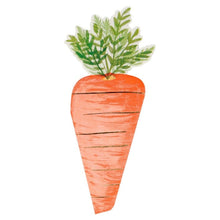 Load image into Gallery viewer, Meri Meri Foiled Carrot Napkin (set of 16)
