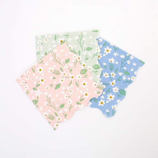 Meri Meri Ditsy Floral Large Napkins (set of 20)