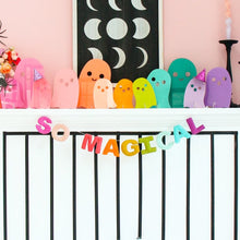 Load image into Gallery viewer, Halloween Acrylic Ghost Decorations - Pink
