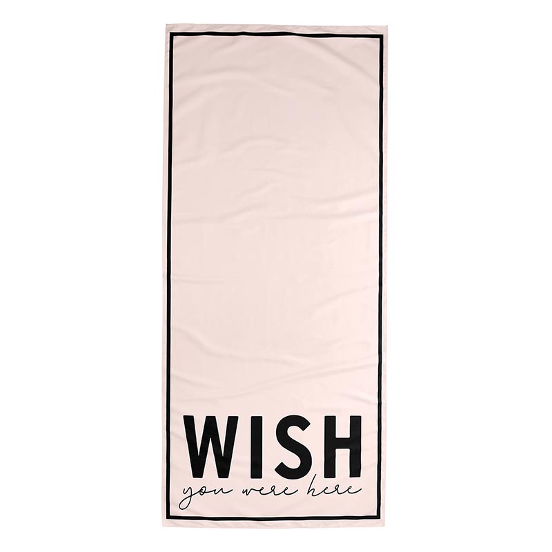 Quick Dry Oversized Towel - Wish You Were Here