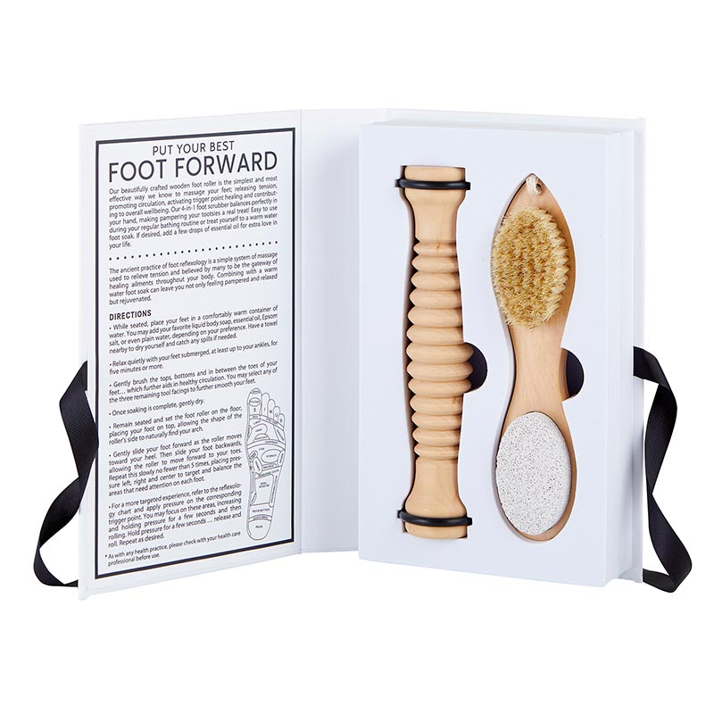 Foot Roller and Pumice Stone/Brush