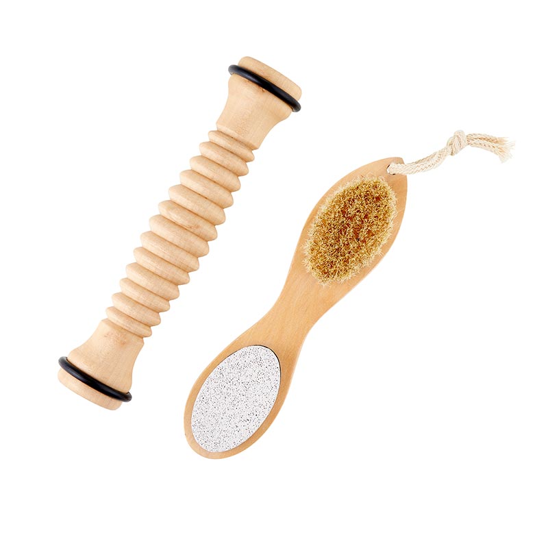Foot Roller and Pumice Stone/Brush