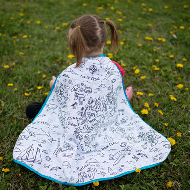 Around the World Colour-a-Cape - Lemonade Party Box