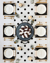 Load image into Gallery viewer, Cream with Black Dots Table Runner
