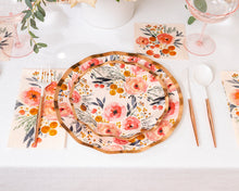Load image into Gallery viewer, Blush Bouquet Cocktail Napkins
