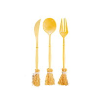 Load image into Gallery viewer, Halloween Witch&#39;s Broom Cutlery
