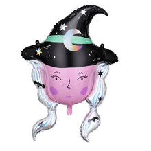 Load image into Gallery viewer, Halloween Jumbo Witch Foil Balloon
