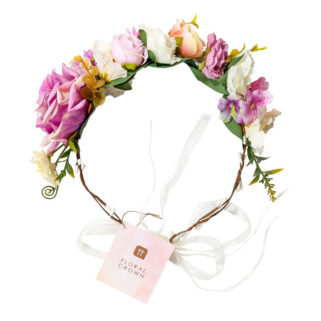 Blossom Girls Flower Crown - Lemonade Party Box