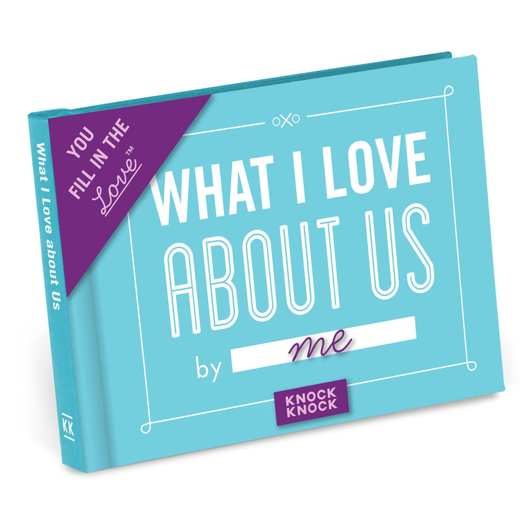 What I Love about Us Fill in the Love Gift Book - Lemonade Party Box