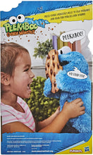 Load image into Gallery viewer, Sesame Street Peekaboo Cookie Monster Talking 13-Inch Plush Toy for Toddlers (Hasbro) - Lemonade Party Box
