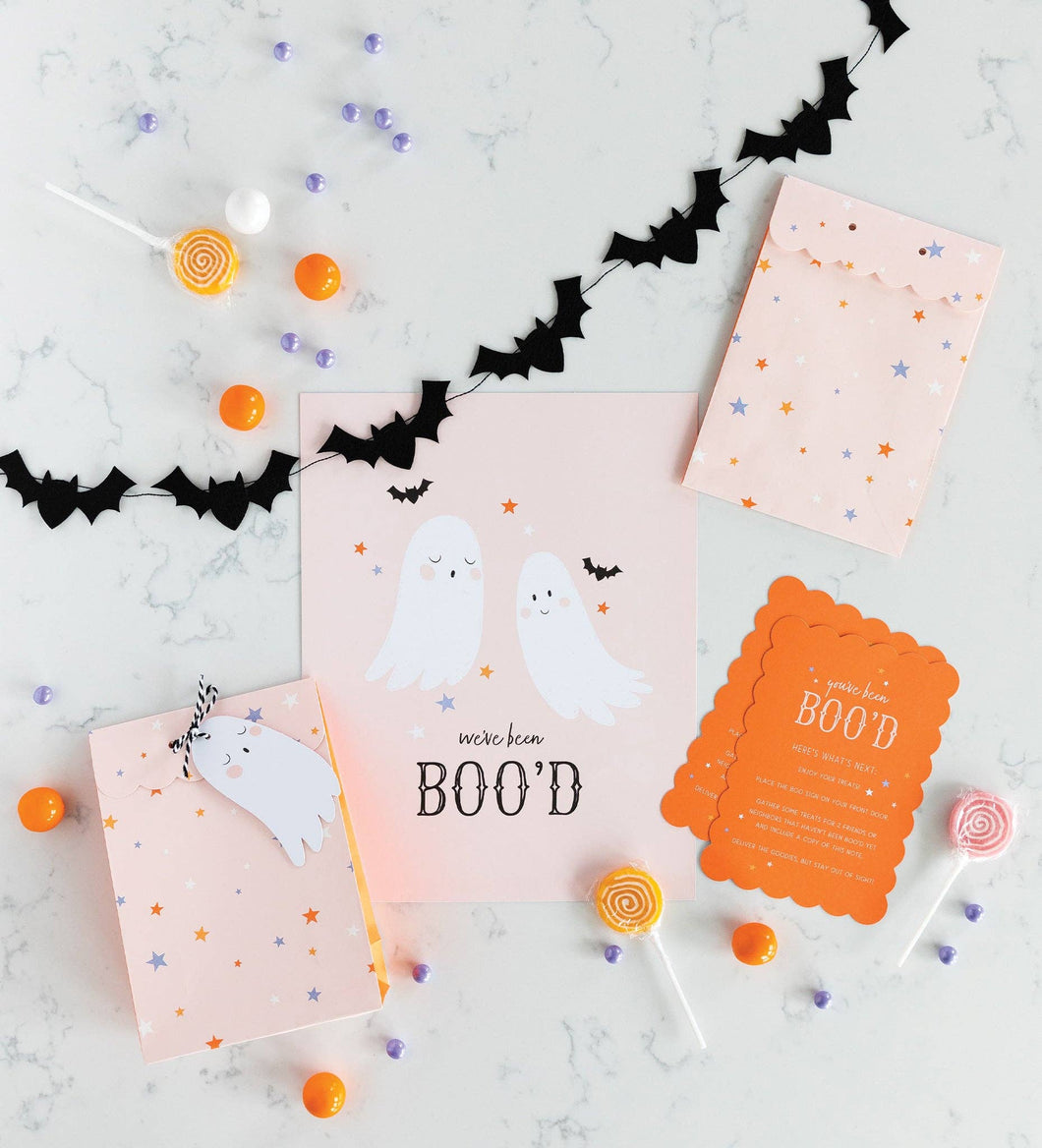 Halloween Trick or Treat You've Been Boo'd Kit