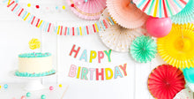 Load image into Gallery viewer, Happy Birthday Banner - Lemonade Party Box
