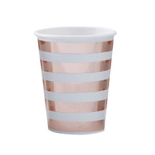 Load image into Gallery viewer, Mint &amp; Rose Gold Cups - Lemonade Party Box
