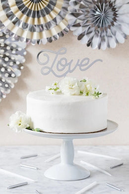 ‘Love’ Cake Topper - Lemonade Party Box