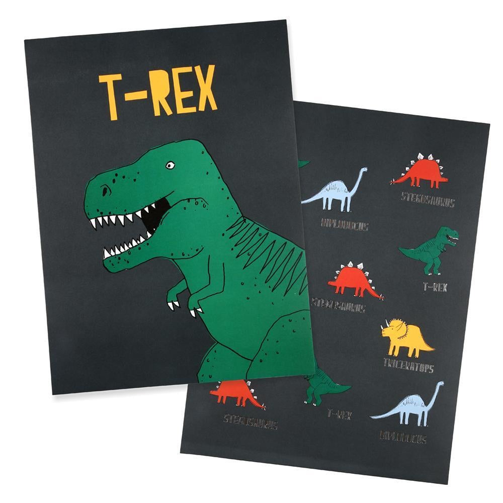 Meri Meri Dinosaur Kingdom Art Prints