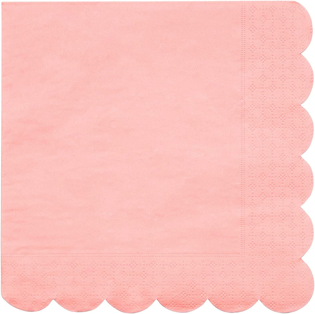 Meri Meri Coral Large Napkin (set of 20)