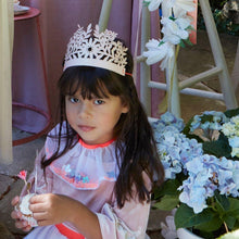 Load image into Gallery viewer, Pink Glitter Flower Crown - Lemonade Party Box

