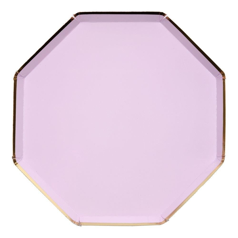 Lilac Large Plate - Meri Meri - Lemonade Party Box