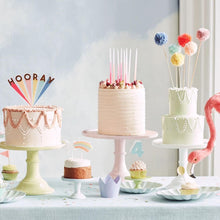 Load image into Gallery viewer, Meri Meri Hooray Acrylic Cake Topper
