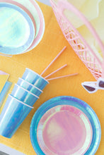 Load image into Gallery viewer, Posh Round Plate Blue - Lemonade Party Box
