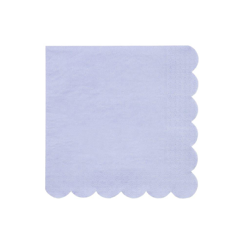 Meri Meri Large Pale Blue Dinner Napkins