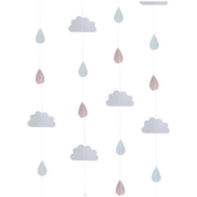 Load image into Gallery viewer, Rose Gold Raindrops Curtain Backdrop - Lemonade Party Box
