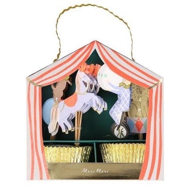 Meri Meri Circus Parade Cupcake Kit - Lemonade Party Box